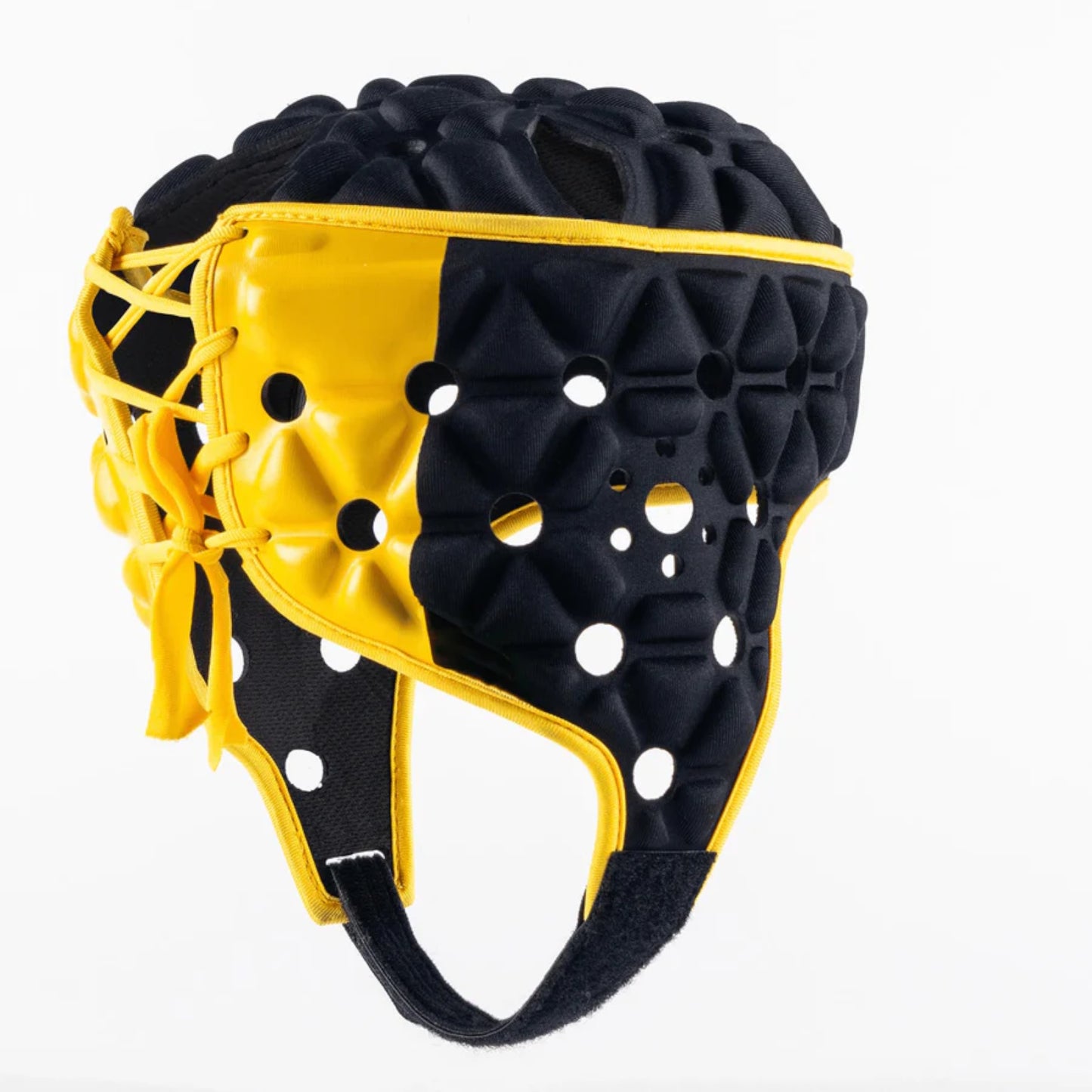 Gilbert Air Limited Edition Rugby Headguard, Black/Yellow
