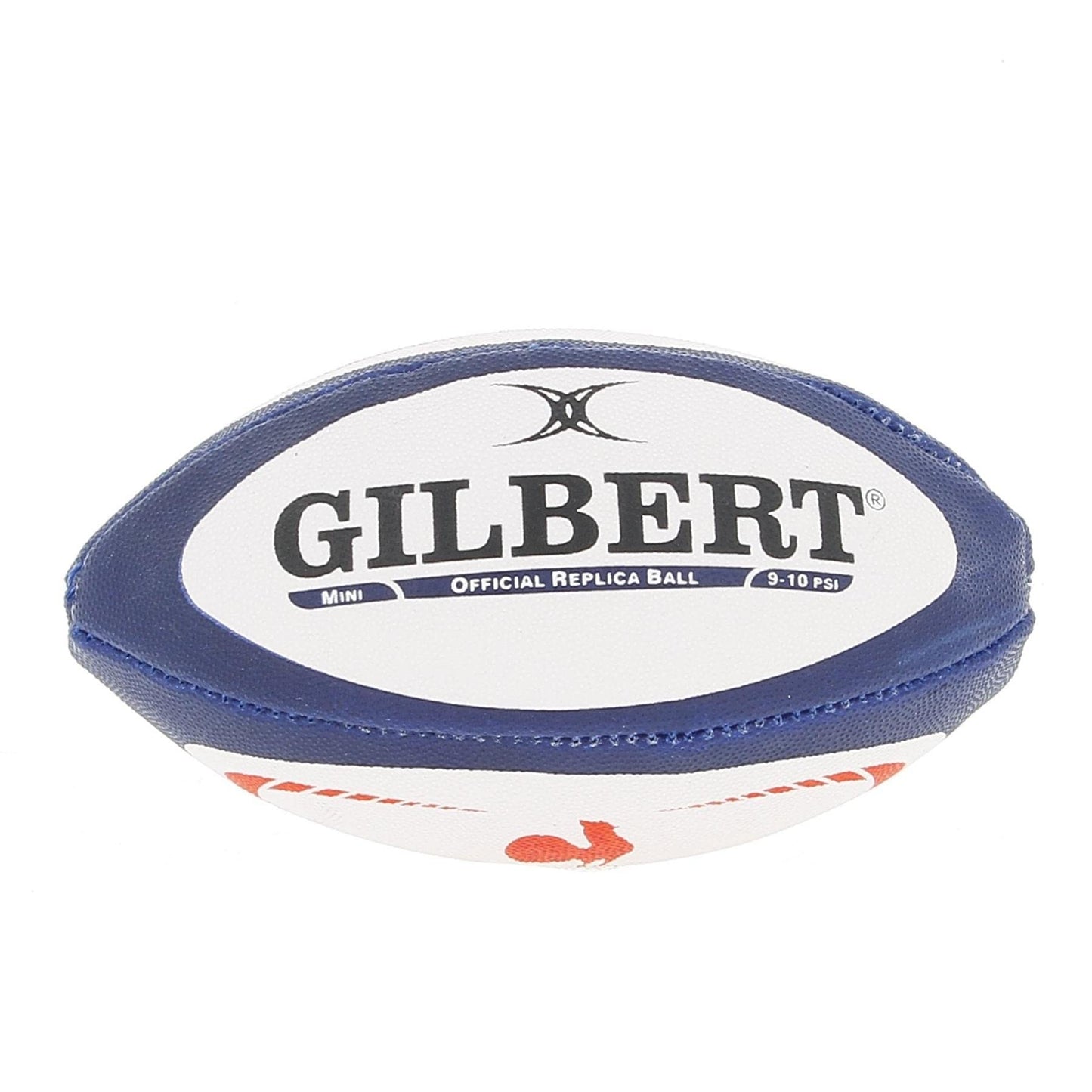 Gilbert France Les Bleus Replica Mini Rugby Ball, Size 1