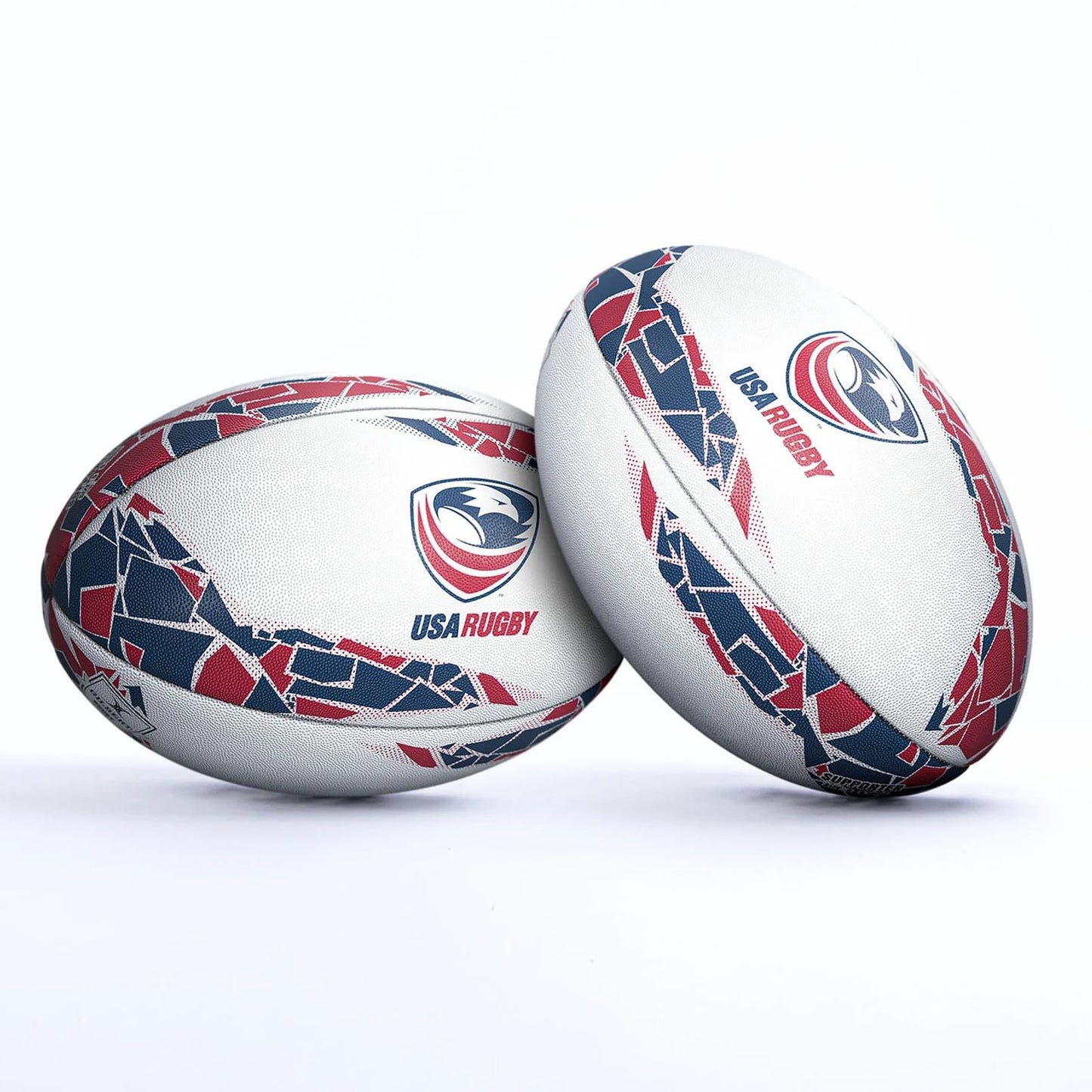 Gilbert USA Supporter Rugby Ball, Size 5
