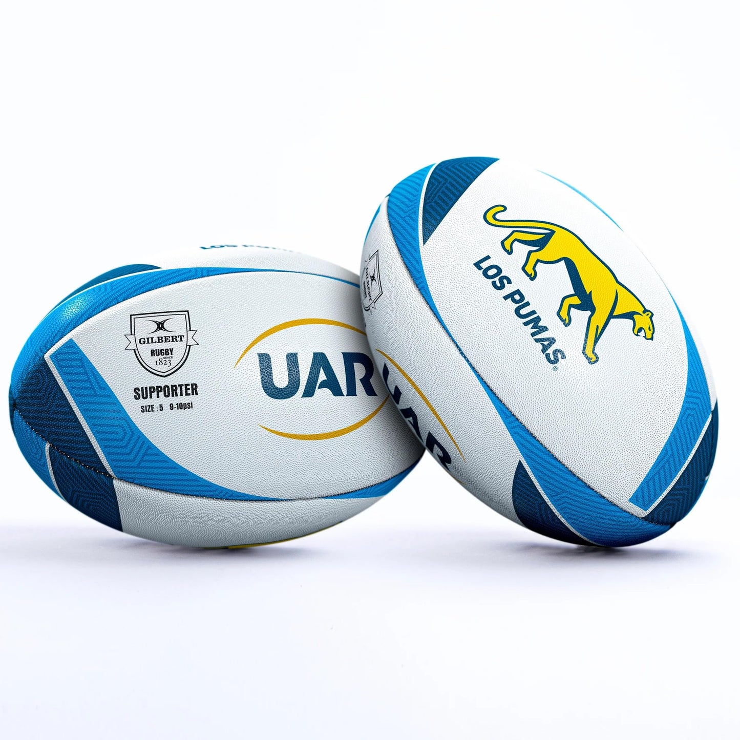 Gilbert Argentina Supporter Rugby Ball, Size 5