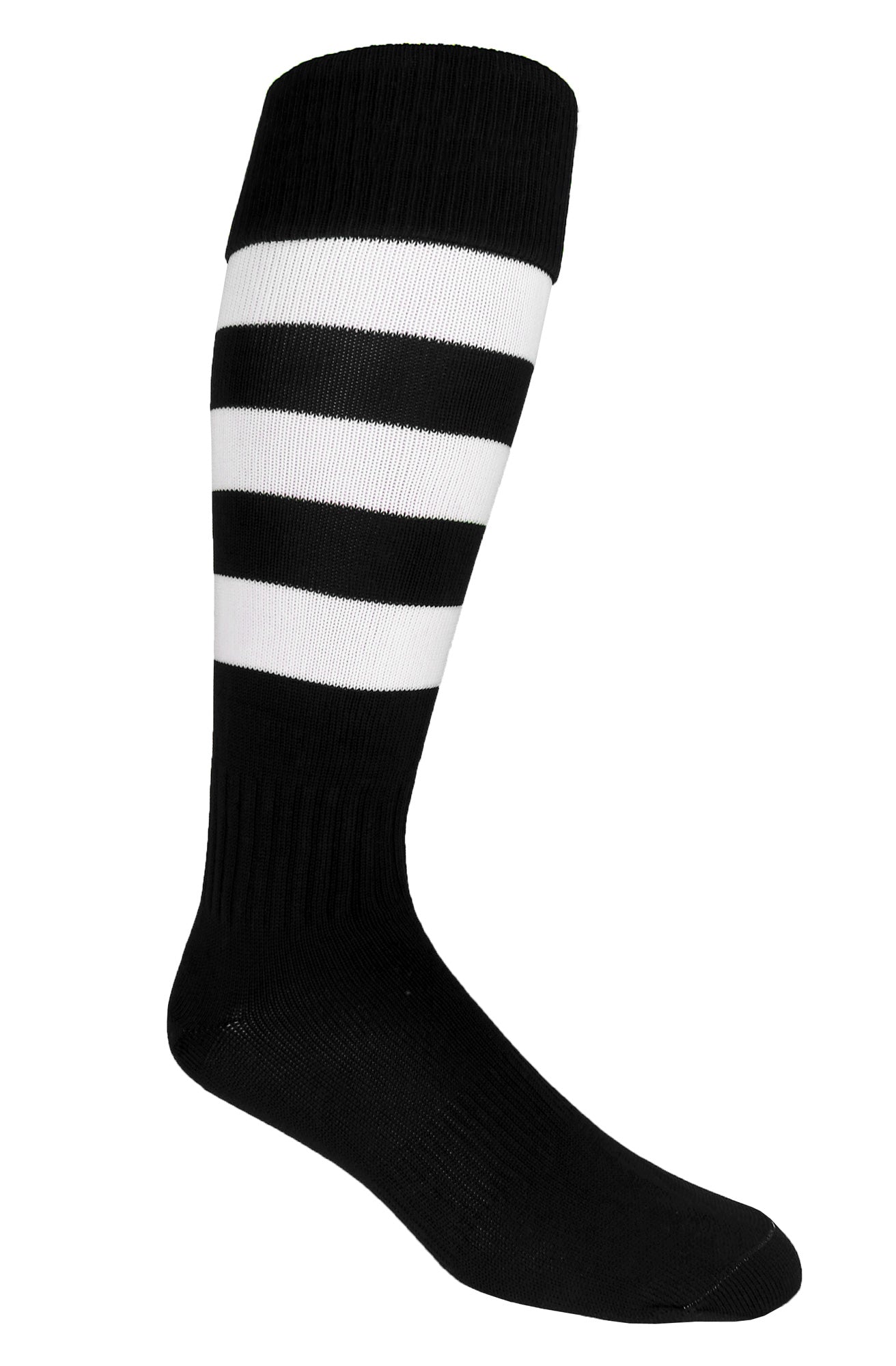 Pearsox Euro Bumble Bee Striped Knee High Athletic Socks