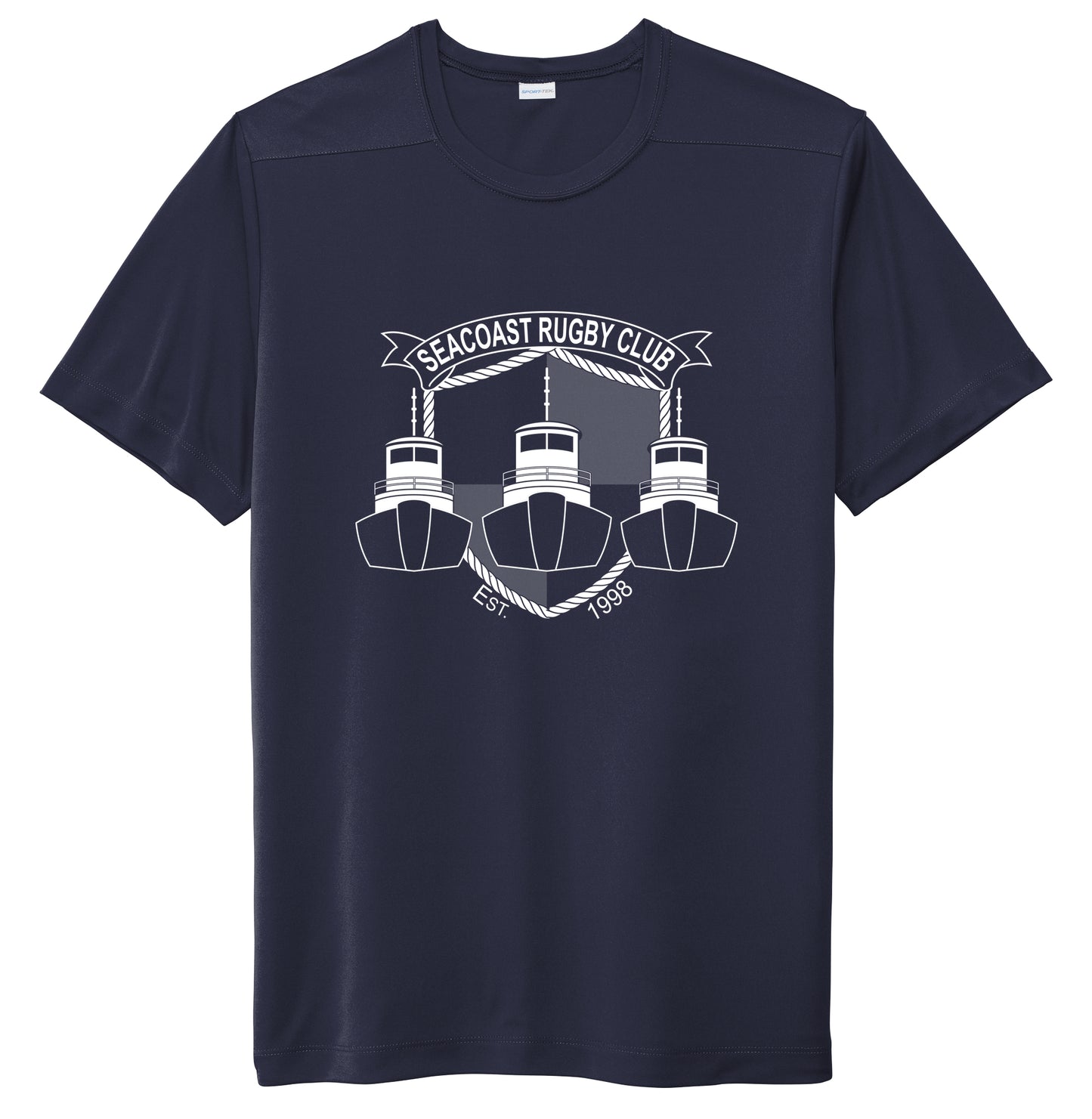 Seacoast Rugby Sport-Tek Posi-UV Pro Dry Tee, Navy