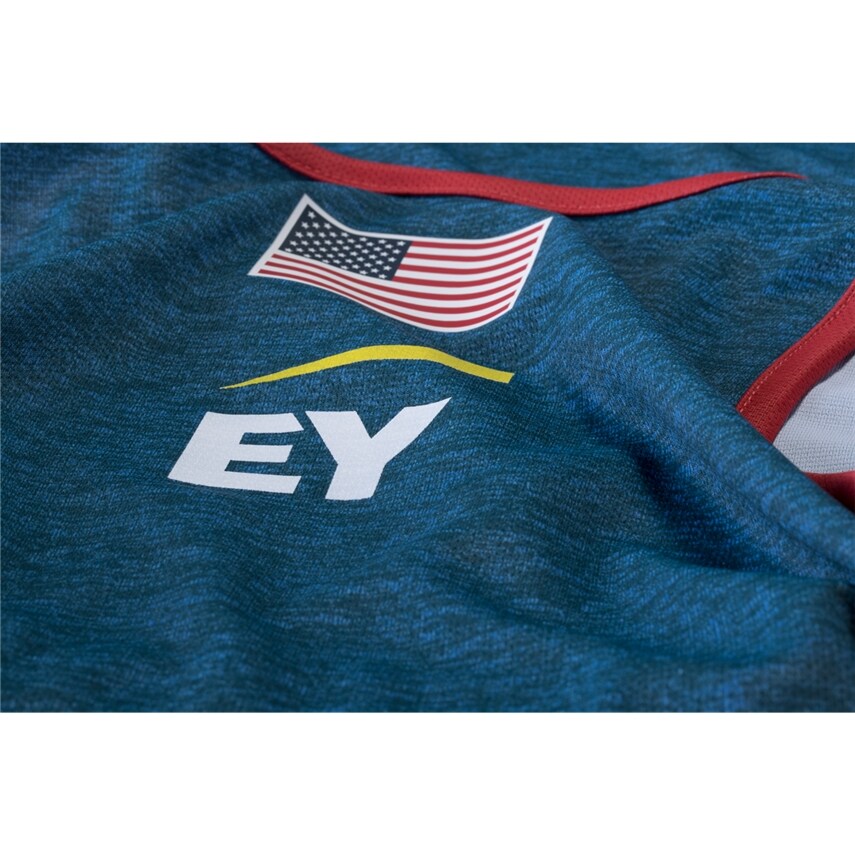 Canterbury USA Rugby Vapodri Poly Singlet, Grey