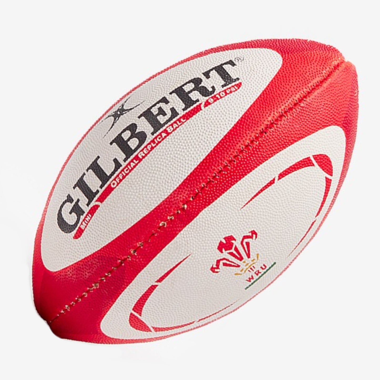 Gilbert Wales Replica Rugby Ball Mini, Size 1