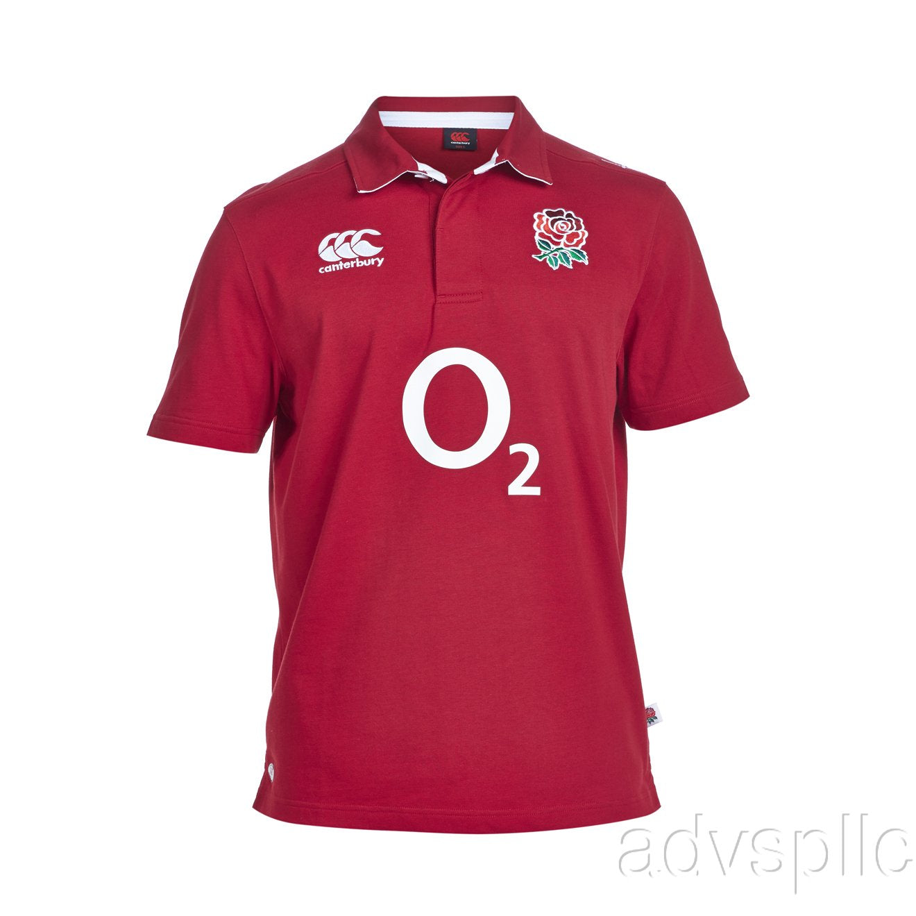Canterbury England Rugby Alternate Classic Short Sleeve Jersey - Red