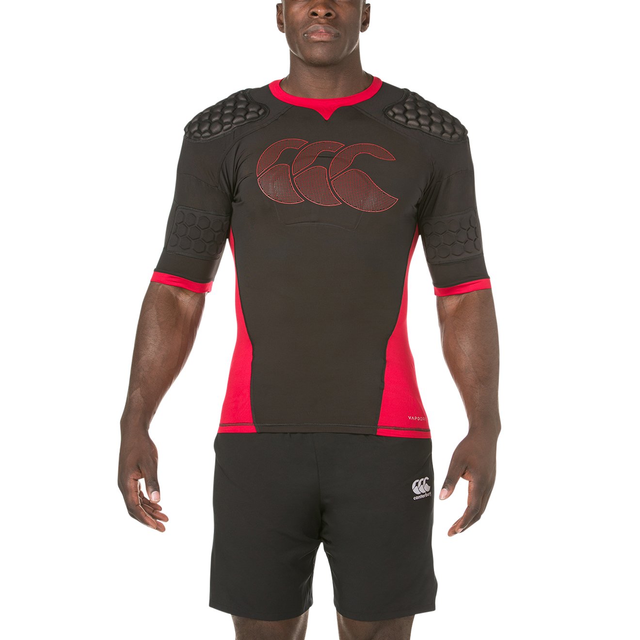 Canterbury Vapodri Raze Flex Vest, Black/Red