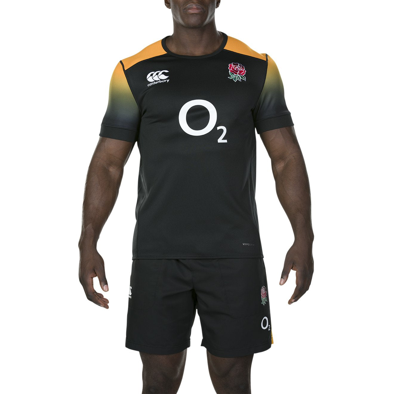 Canterbury England Rugby Training Pro Vapodri Jersey - Tap Shoe/Zinnia