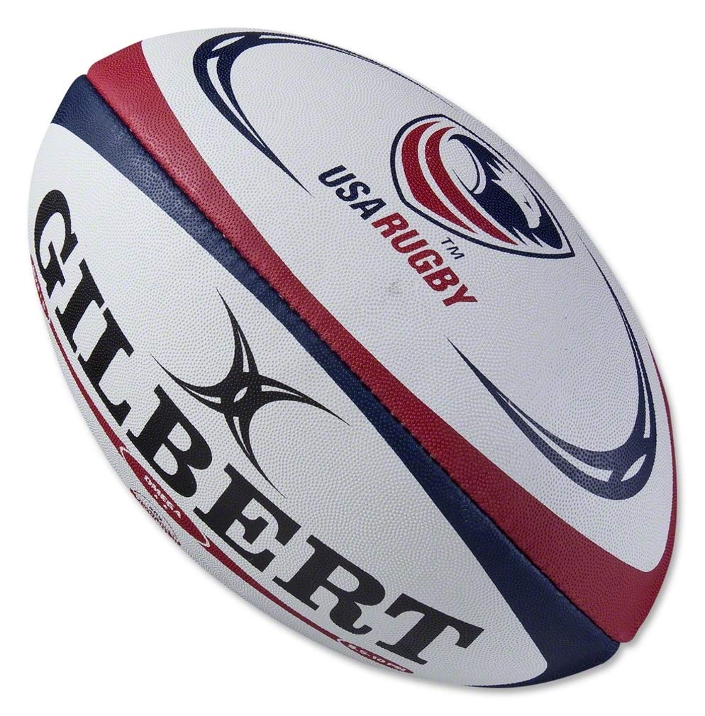 Gilbert USA Rugby Omega Match Ball, Size 5