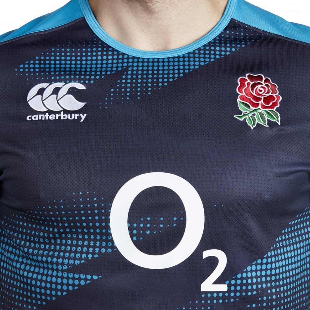 Canterbury England Rugby Vapodri Training Pro Jersey - Arctic