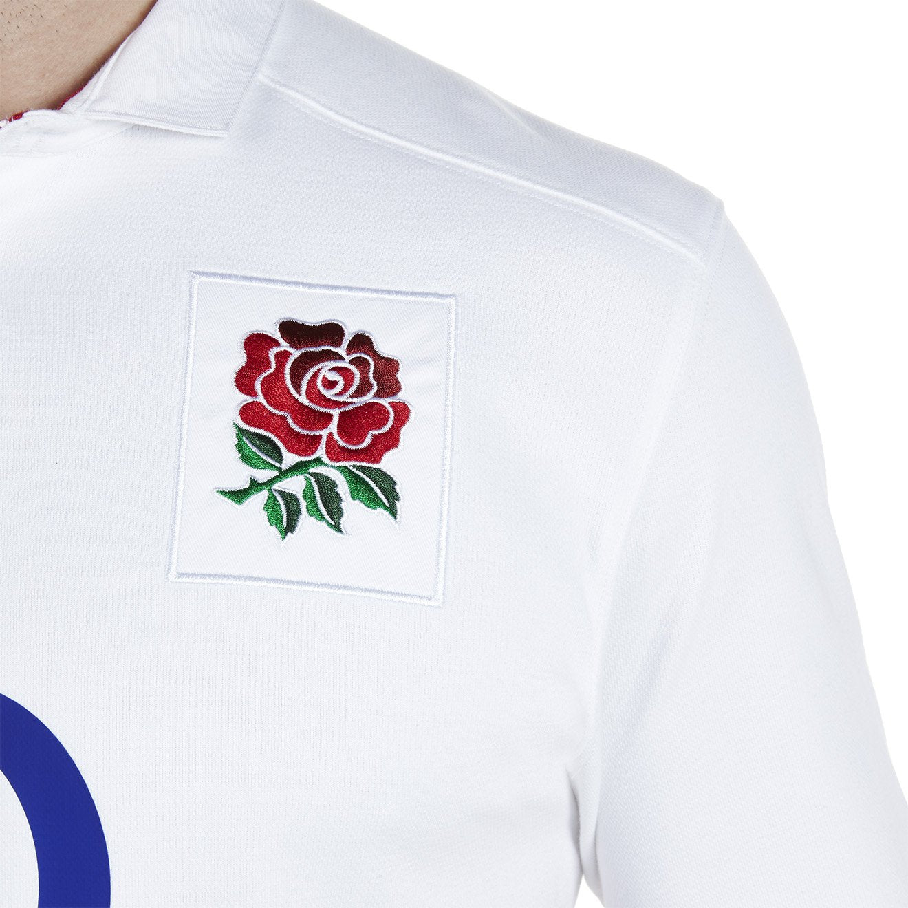 Canterbury England Rugby Home Classic Short Sleeve Jersey - White