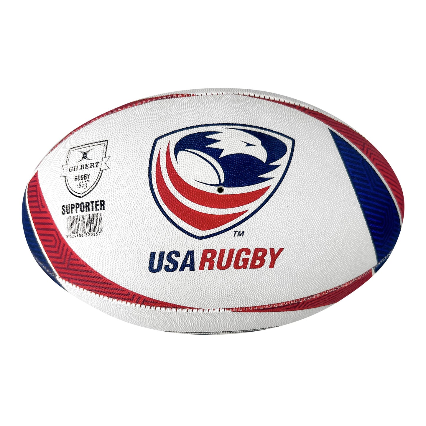 Gilbert USAR '20 Supporter Rugby Ball, Size 5
