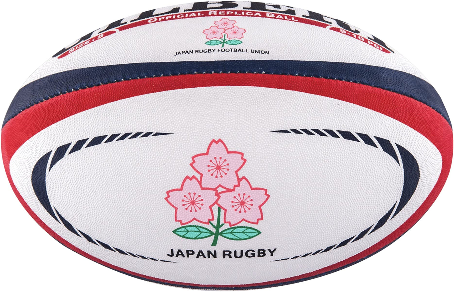 Gilbert Japan Replica Rugby Ball, Size 5
