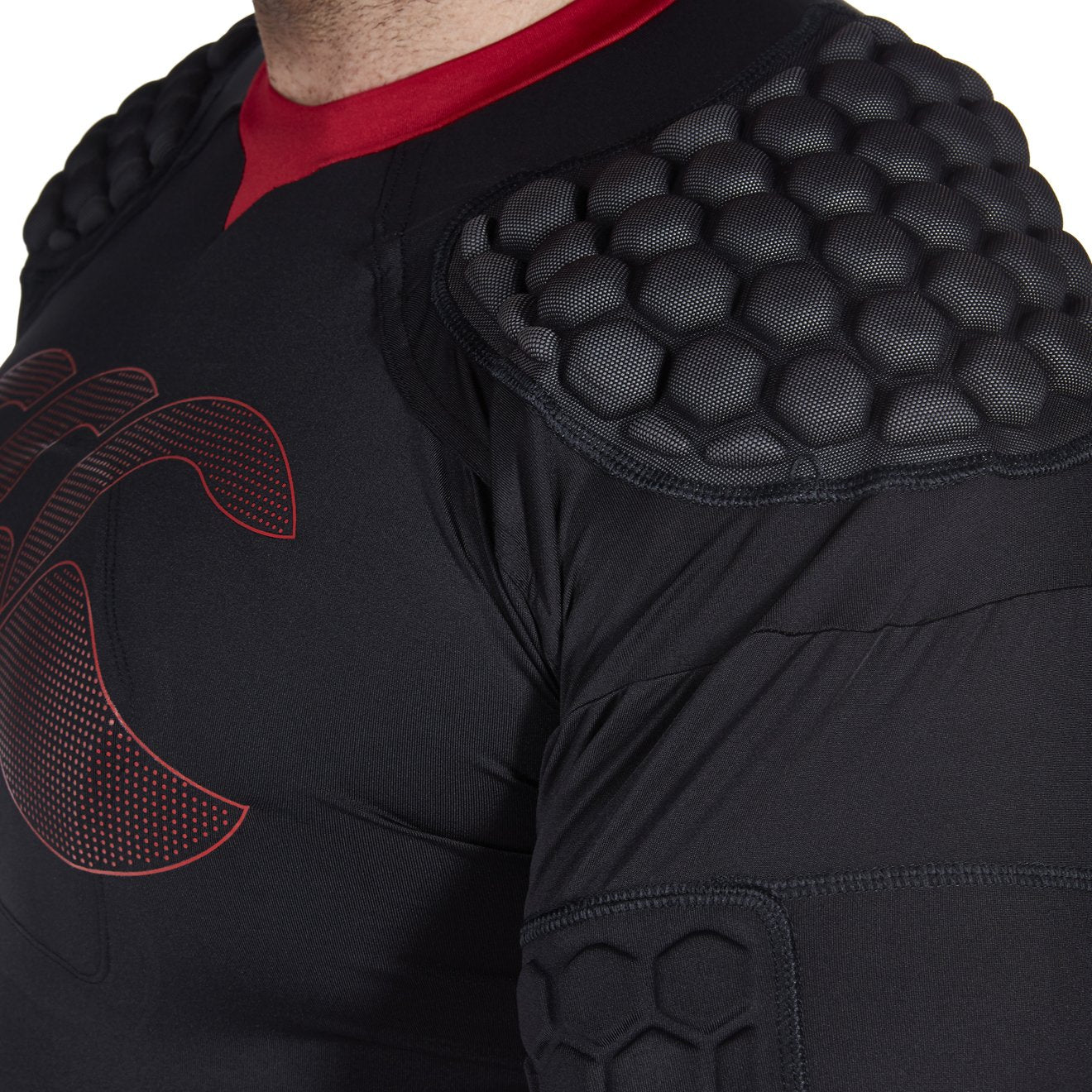 Canterbury Vapodri Raze Flex Vest, Black/Red