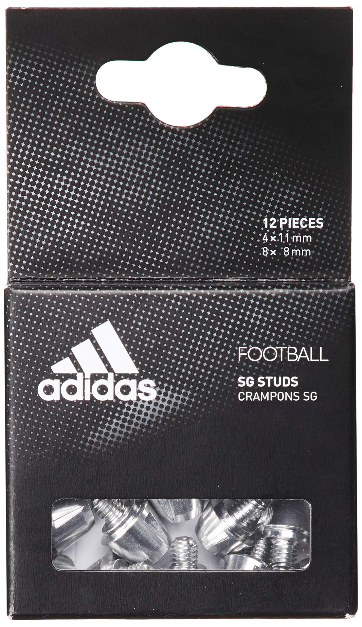 adidas SG Short Rugby/Soccer Studs, 8mm/11mm