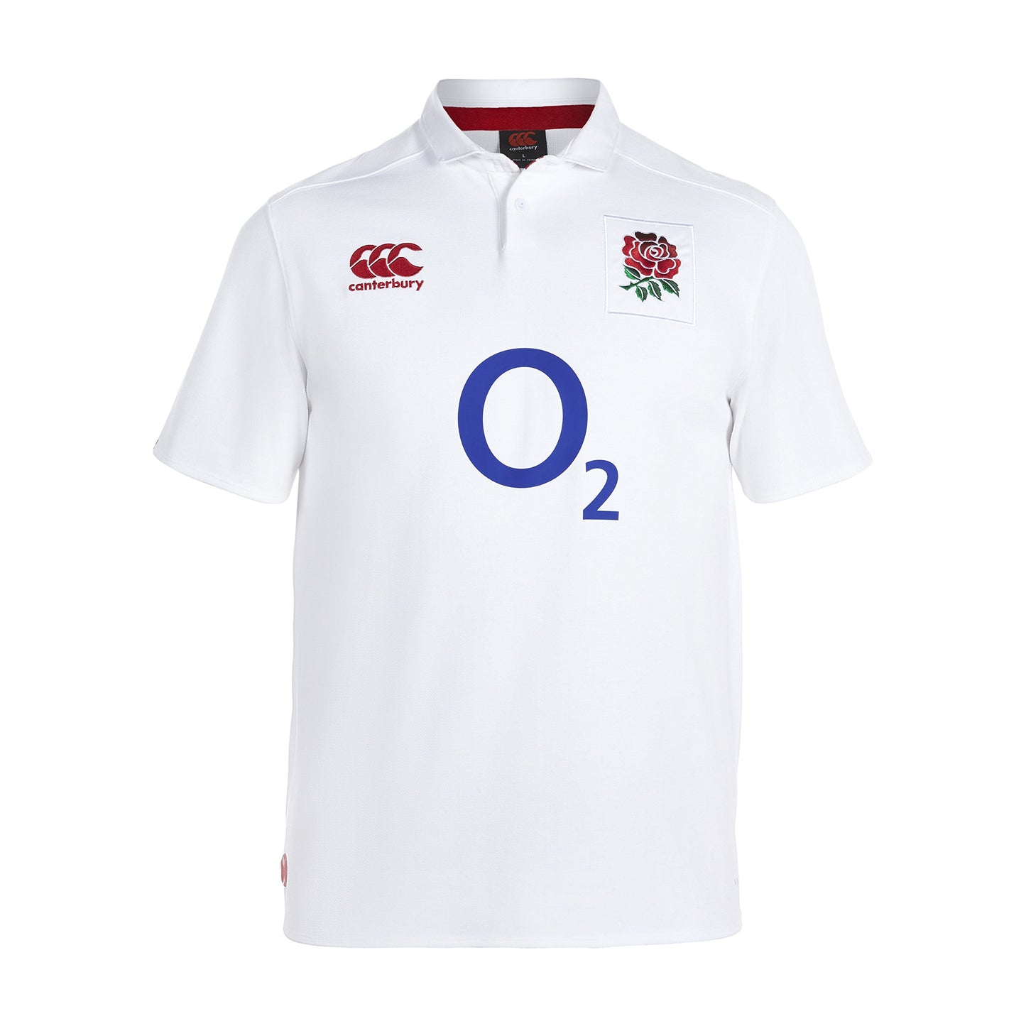 Canterbury England Rugby Home Classic Short Sleeve Jersey - White