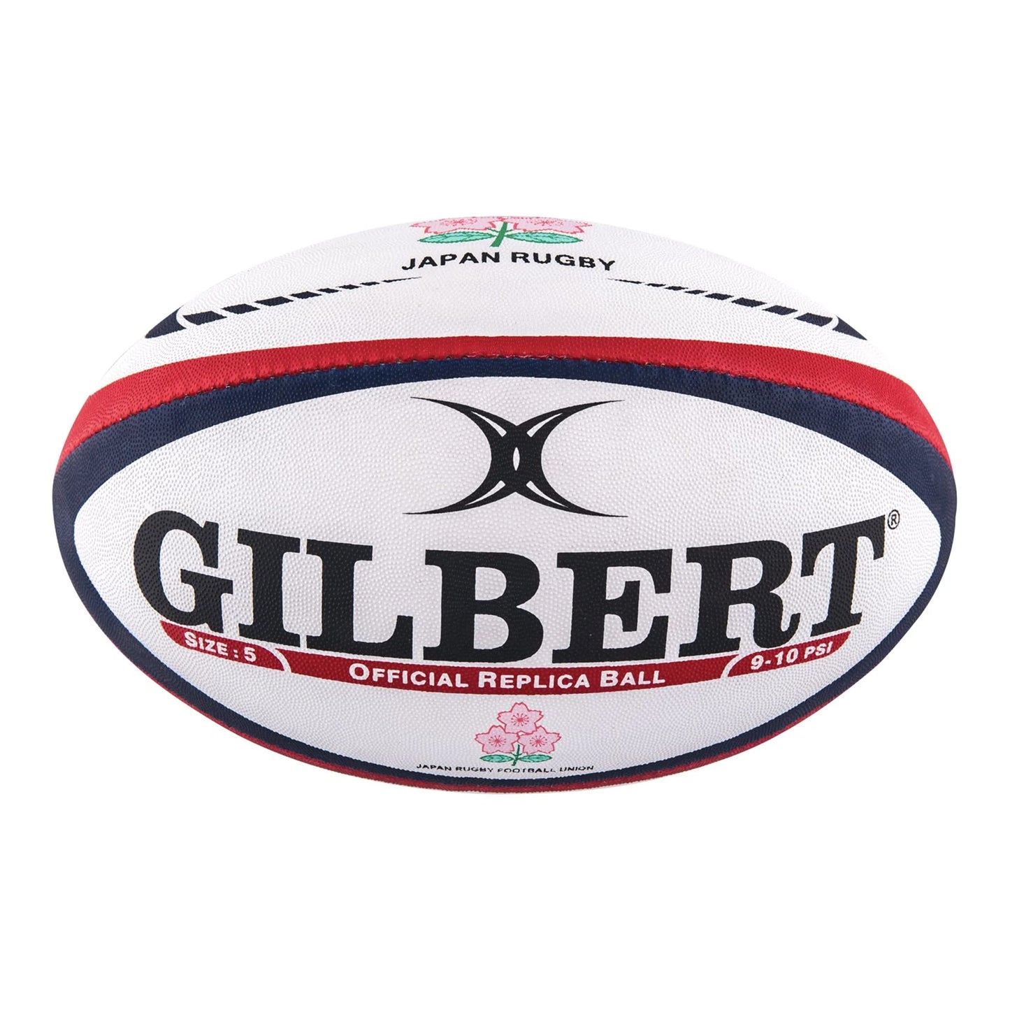 Gilbert Japan Replica Rugby Ball, Size 5