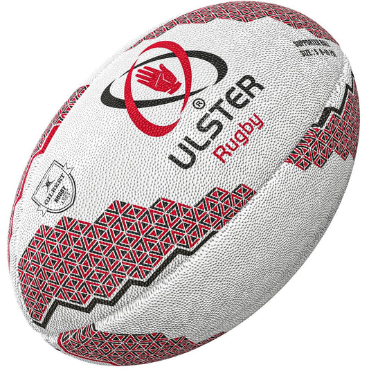 Gilbert Ulster Rugby Supporter Rugby Ball, Size 5
