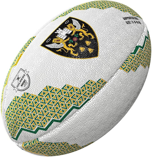 Gilbert Northampton Saints Supporter Rugby Ball, Size 5