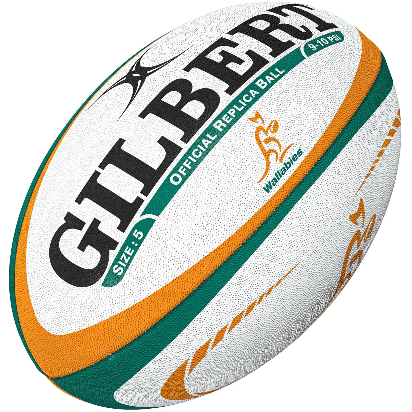 Gilbert Australia Wallablies Replica Rugby Ball - Size 5