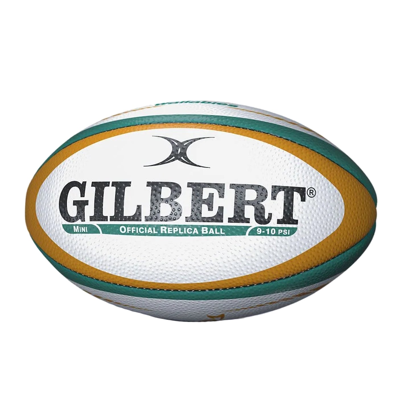 Gilbert Australia Replica Mini Rugby Ball, Size 1