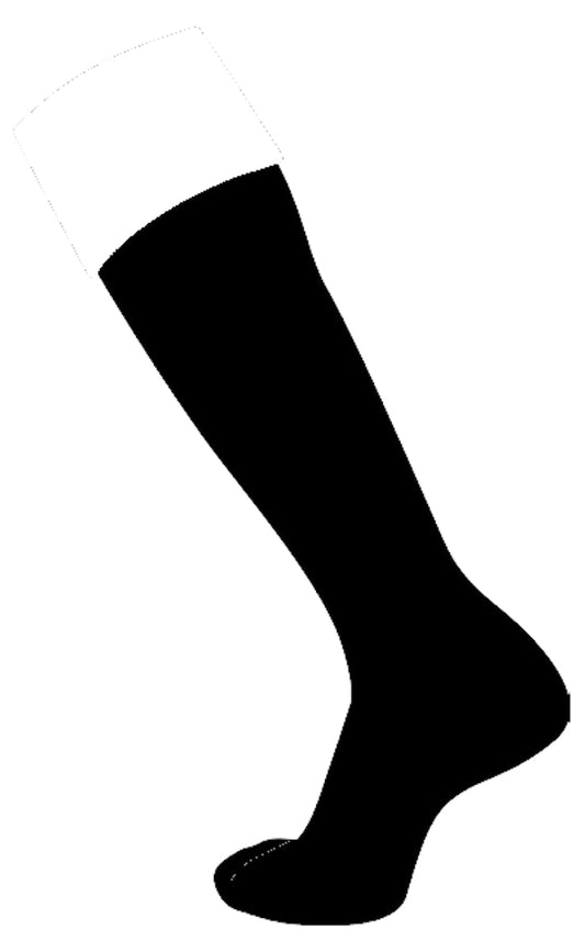 Pearsox Euro Contrasting Cuff Knee High Athletic Socks