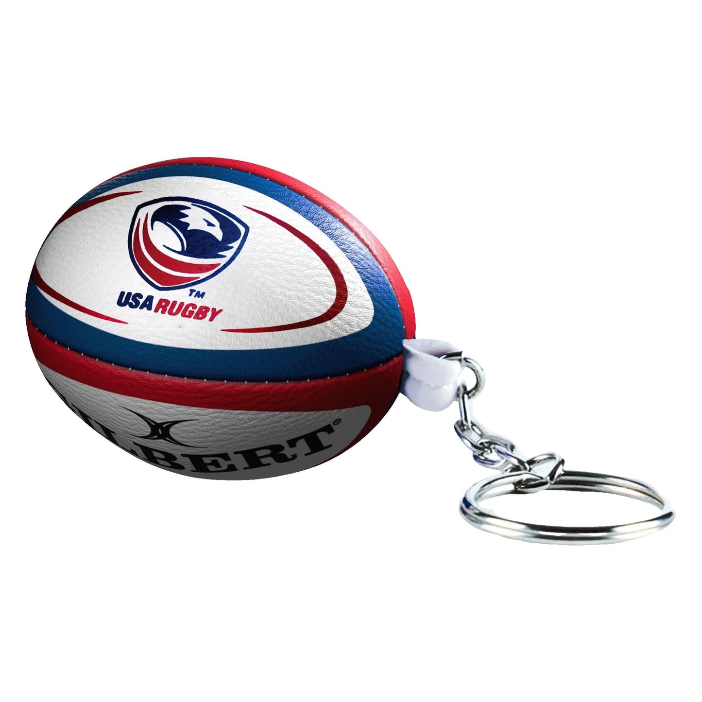 Gilbert USA Rugby Ball Keyring