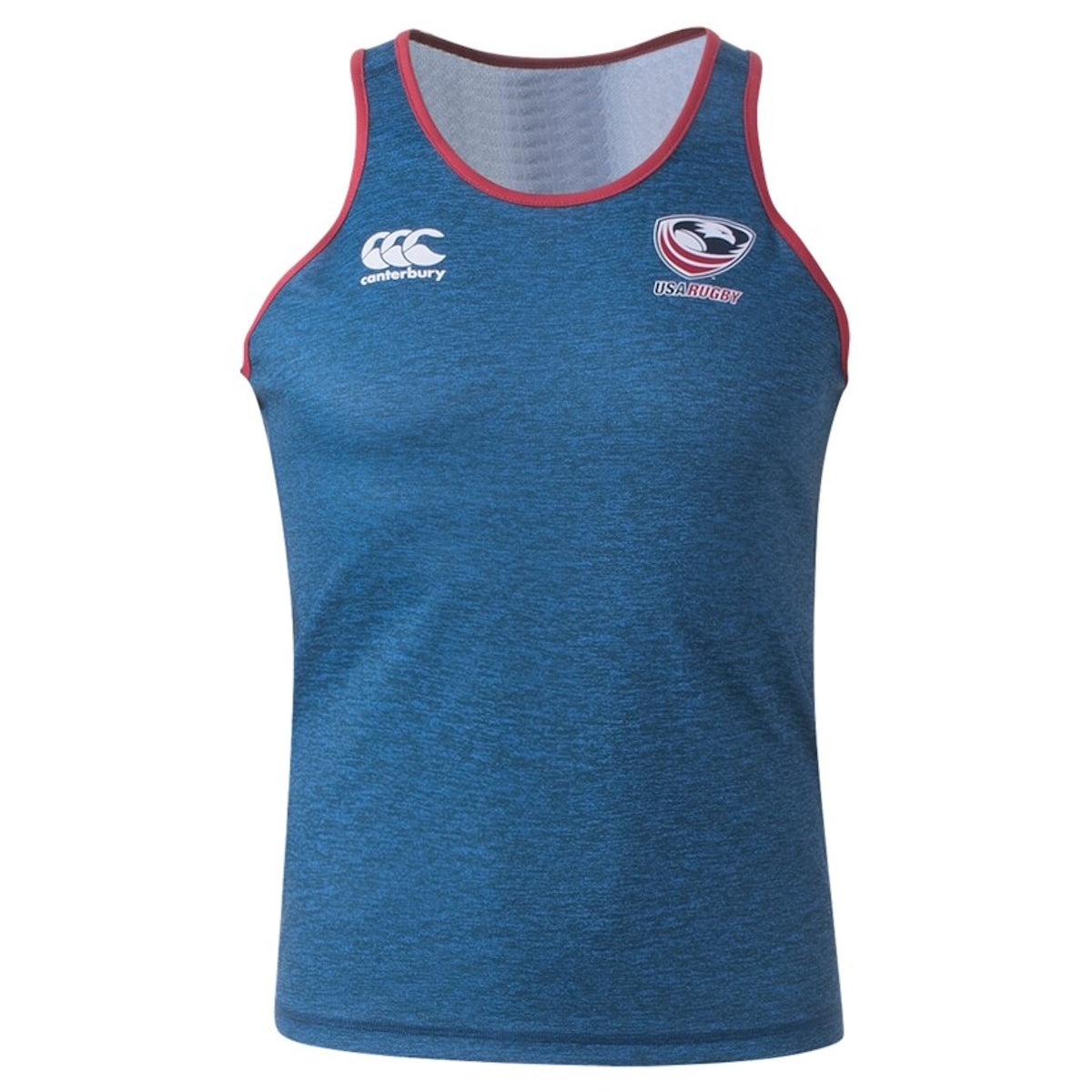 Canterbury USA Rugby Vapodri Poly Singlet, Grey