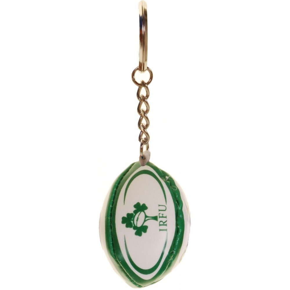 Gilbert Ireland Rugby Keyring Ball - Multi-Colour, One Size