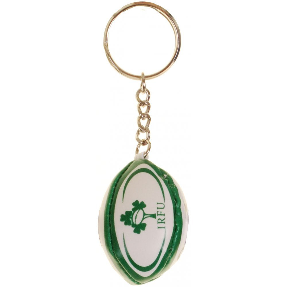 Gilbert Ireland Rugby Keyring Ball - Multi-Colour, One Size