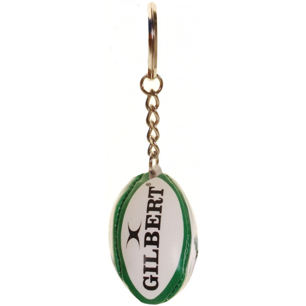 Gilbert Ireland Rugby Keyring Ball - Multi-Colour, One Size