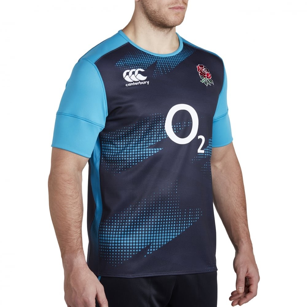 Canterbury England Rugby Vapodri Training Pro Jersey - Arctic