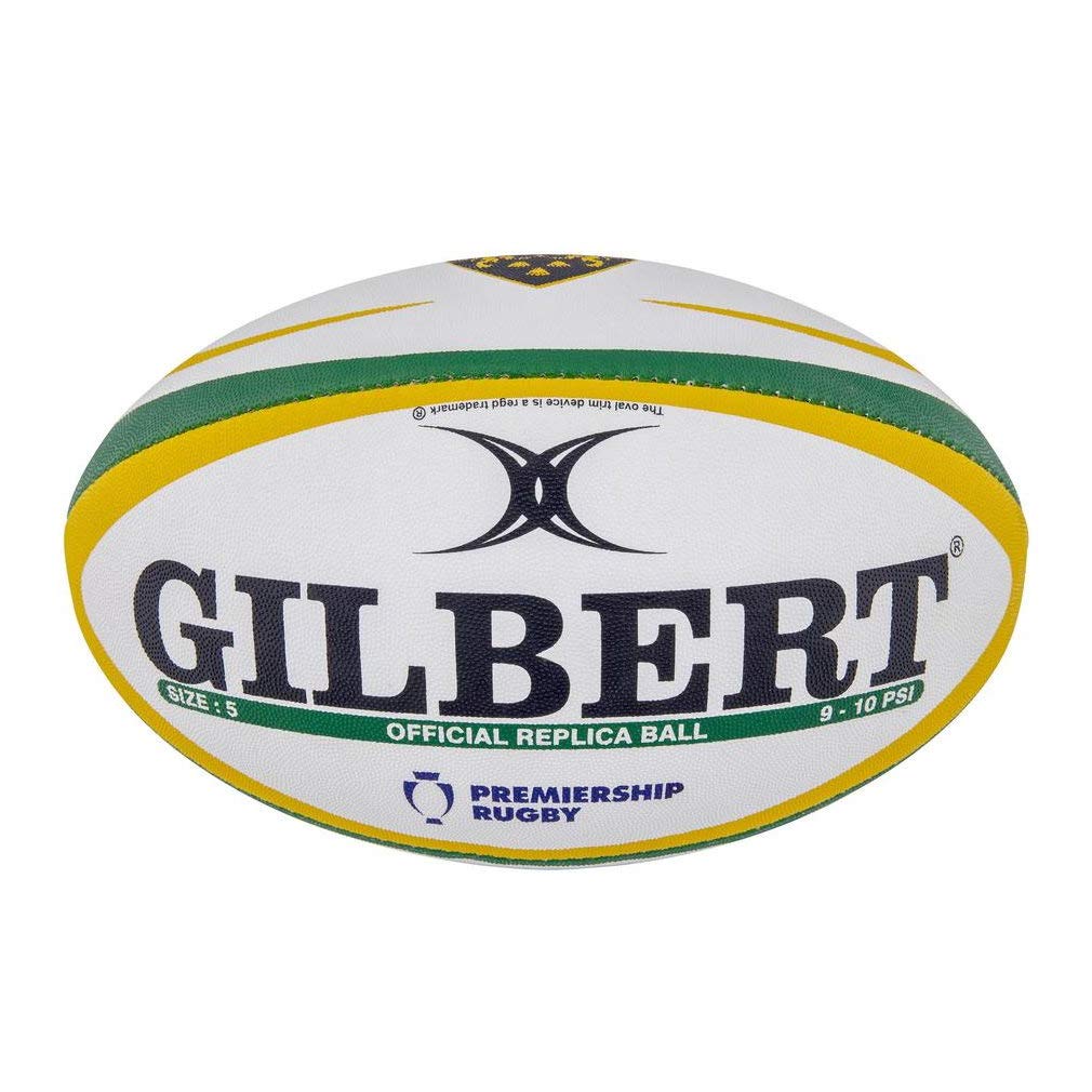 Gilbert Northampton Saints Replica Rugby Ball - Size 5