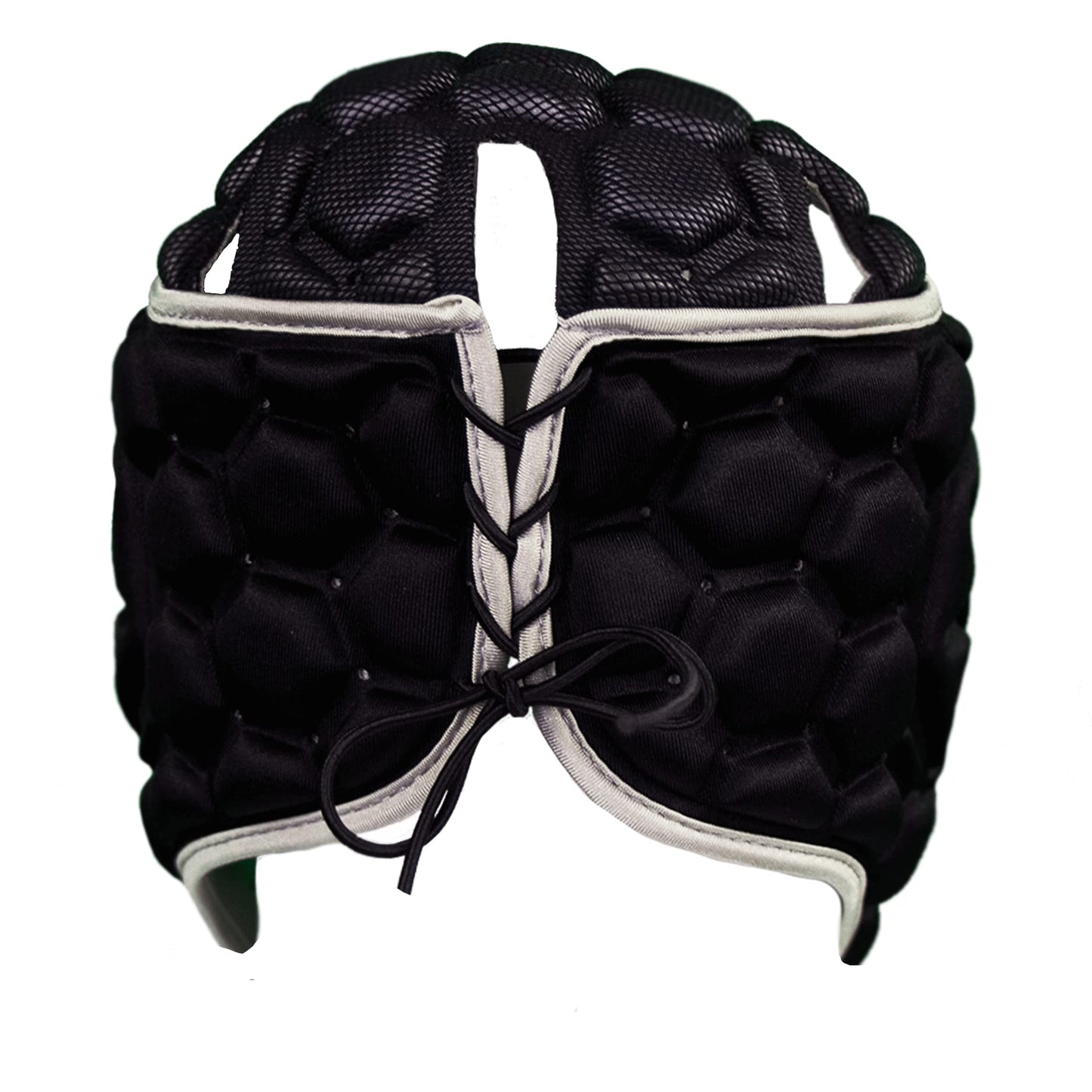 Gilbert Black/Silver Falcon 200 Rugby Scrum Cap