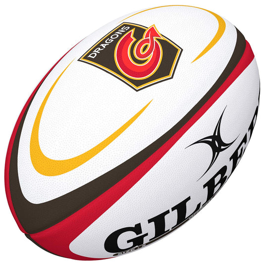 Gilbert Dragons Rugby Replica ball, Size 5