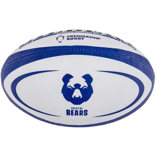 Gilbert Bristol Bears Replica Rugby Ball, Size 5